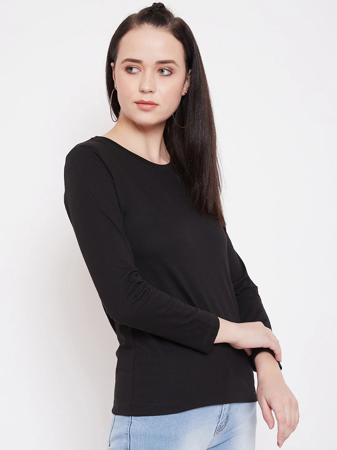 Full Sleeve T-shirt in Black