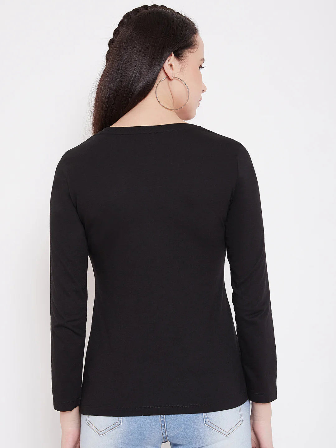 Full Sleeve T-shirt in Black