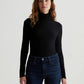 Turtleneck Top  - Black