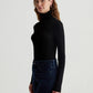 Turtleneck Top  - Black