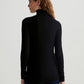 Turtleneck Top  - Black