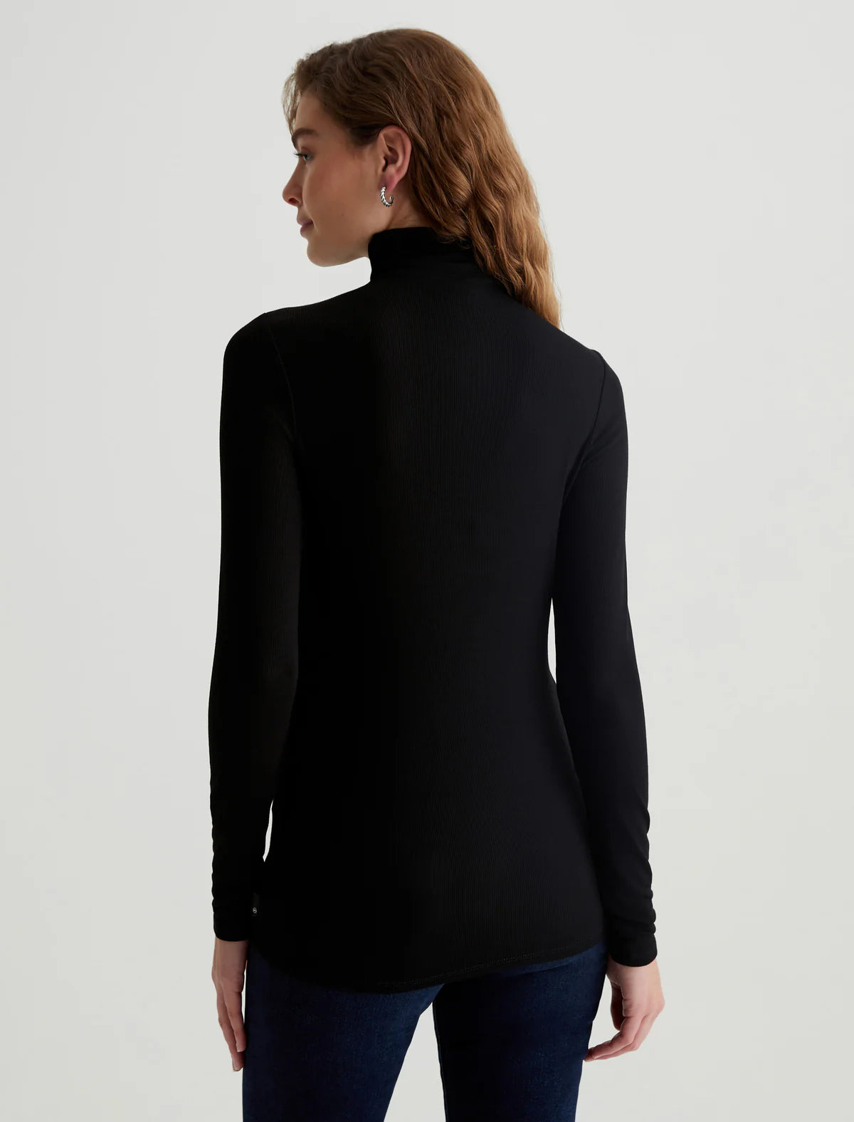 Turtleneck Top  - Black